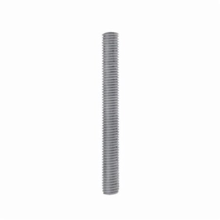 Chicago Hardware Continuous Threaded Rod, 1420, 72 In Oal, Low Carbon Steel, Zinc Plated, 35094 5 35094 5